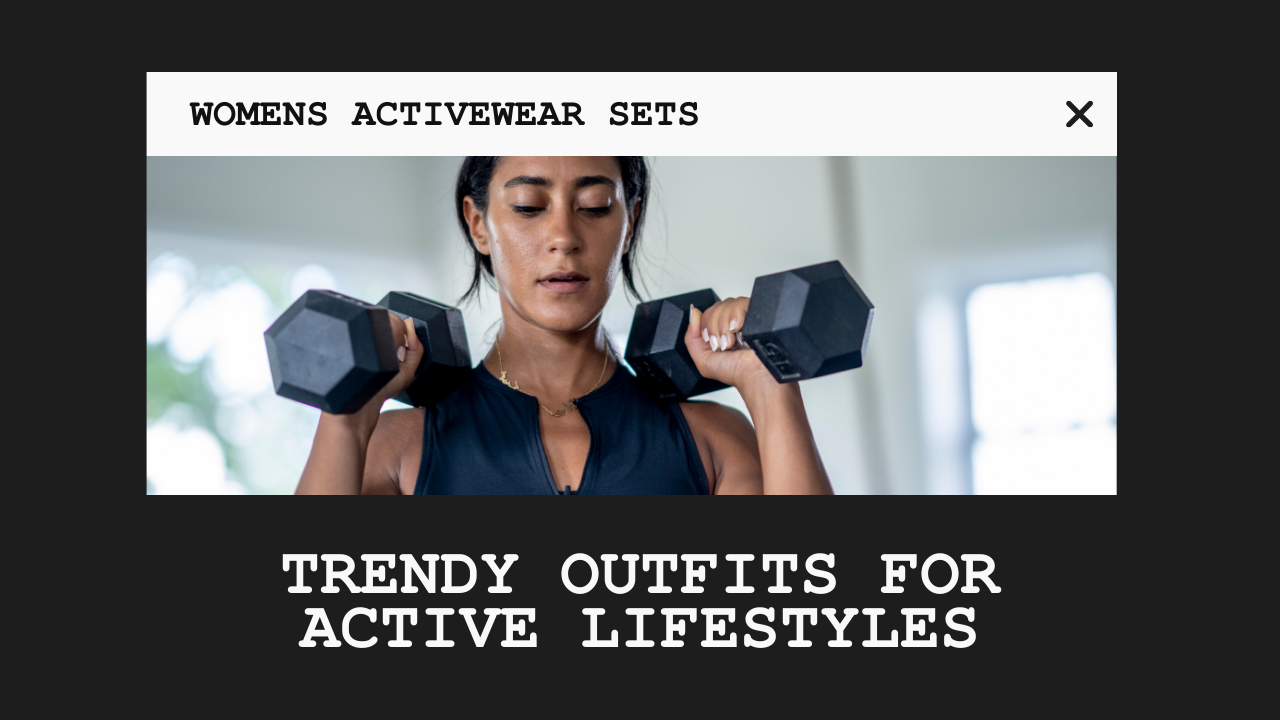 Versatile activewear for every workout.