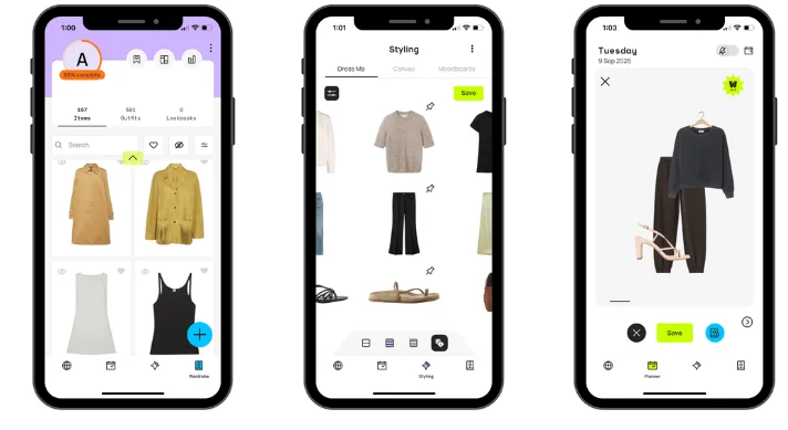Whering app outfit customizers
